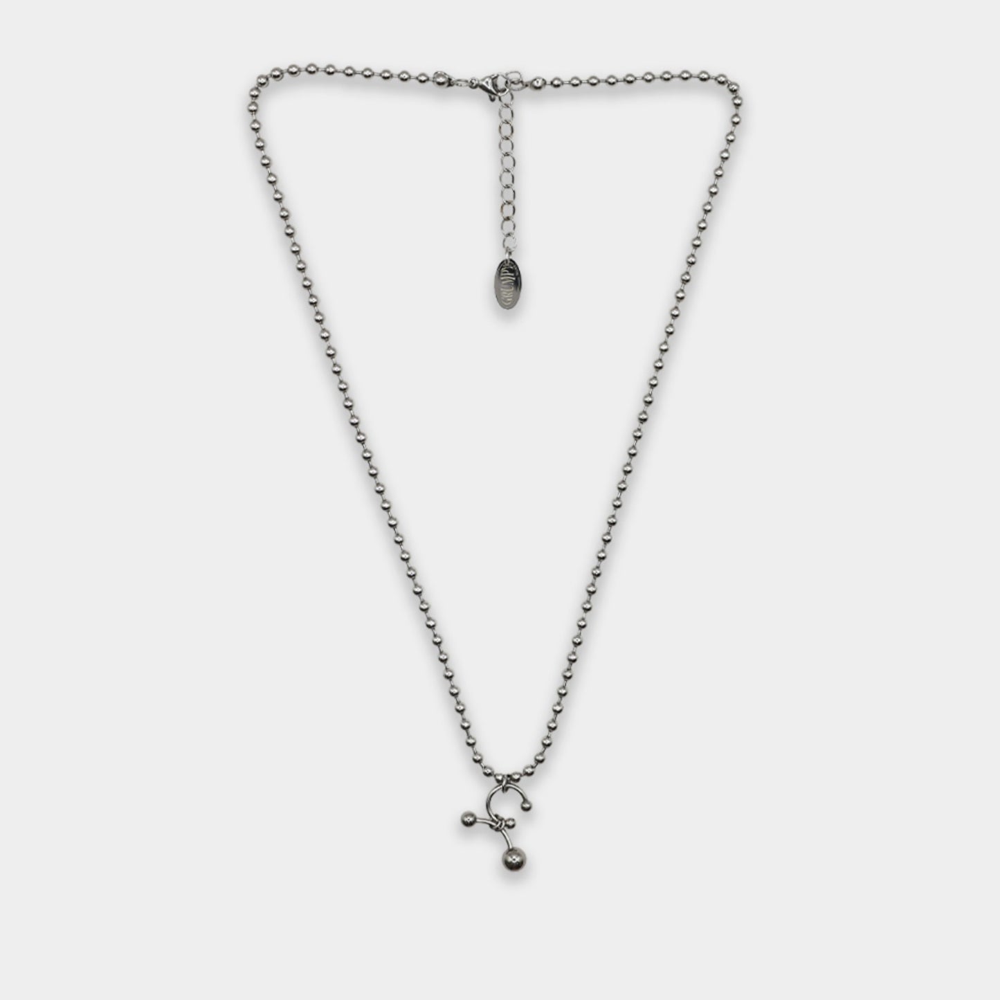 Link Pierce Balls Necklace