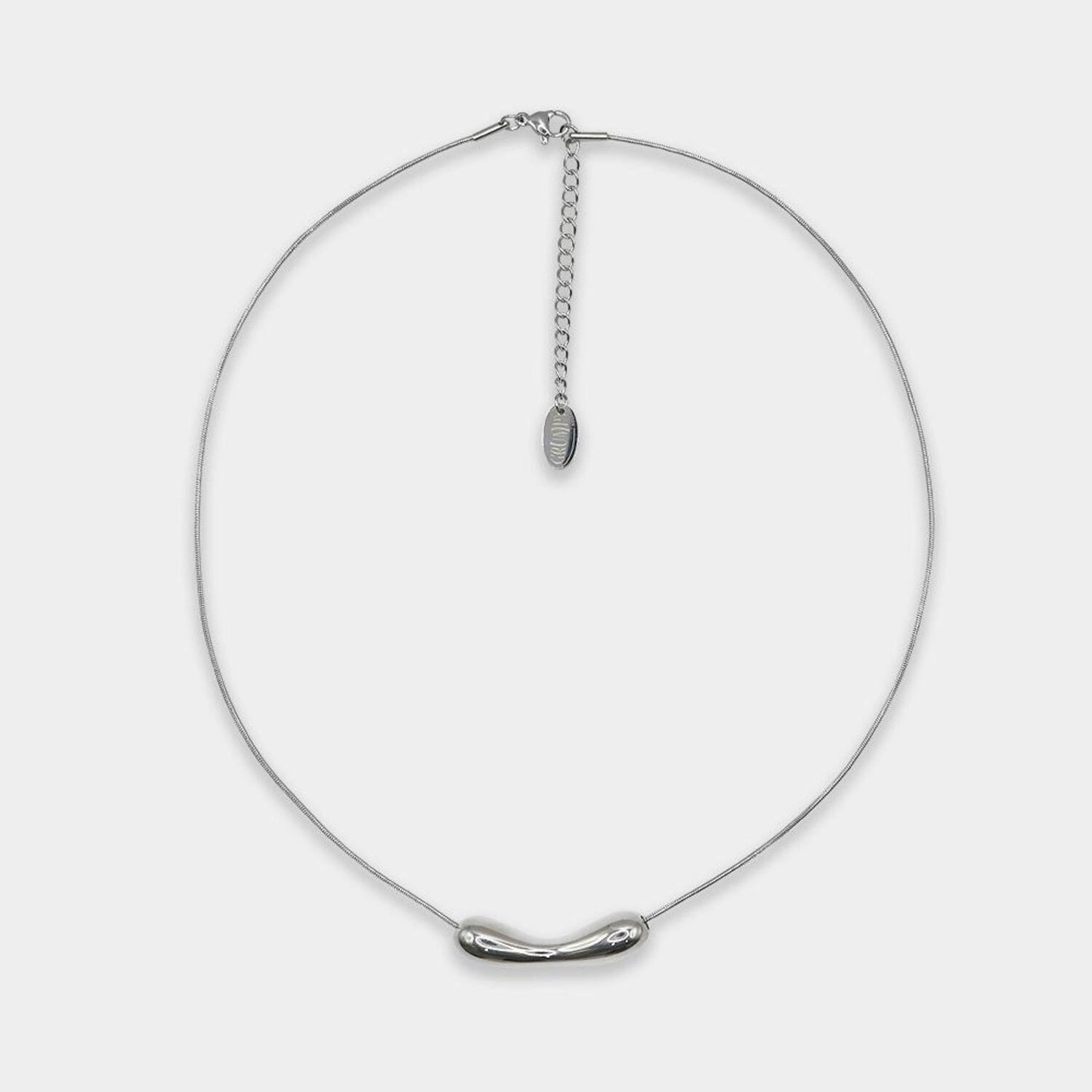 Melting Bean Line Necklace