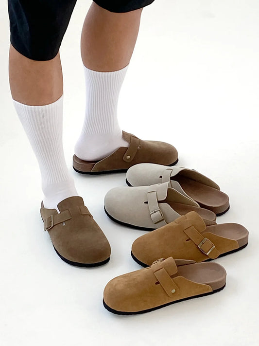 Javier buckle slippers