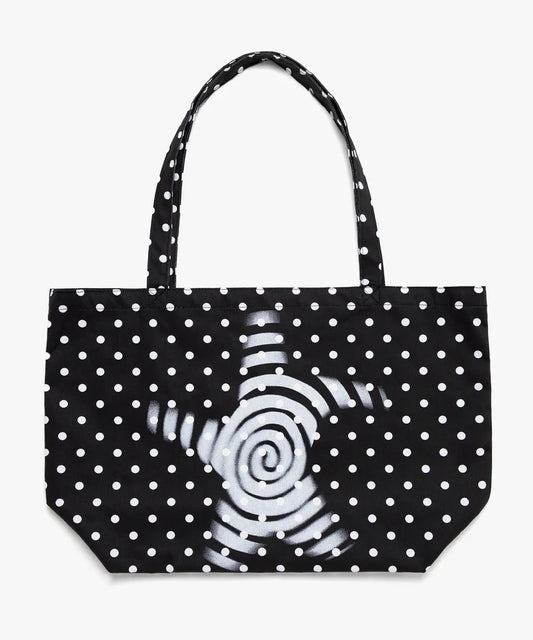Twister Star Tote Bag / Black