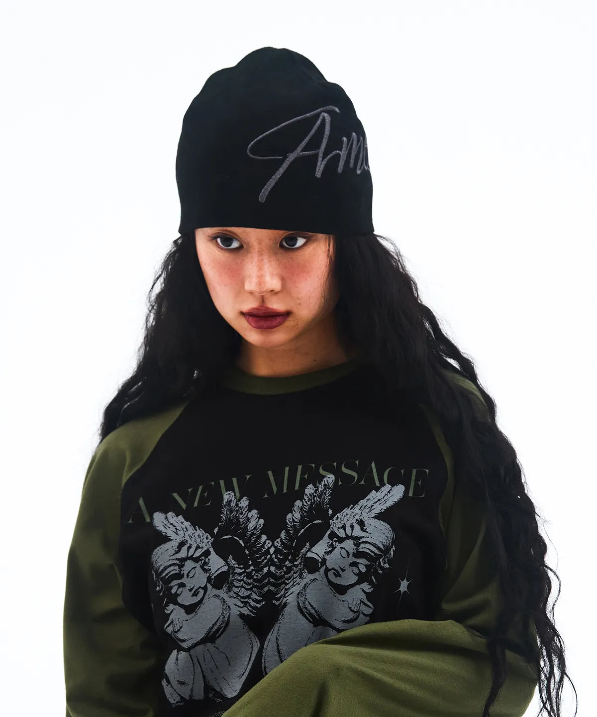 Big Typo Beanie / Black