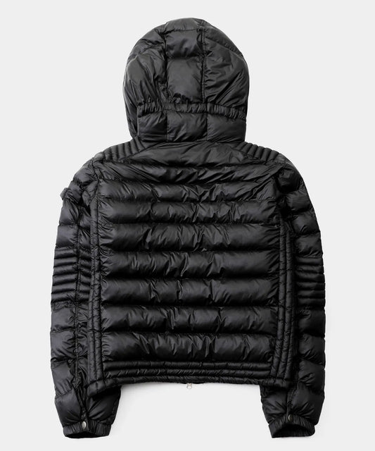 Viper31-2 Midweight Biker Hooded Puffer / Black