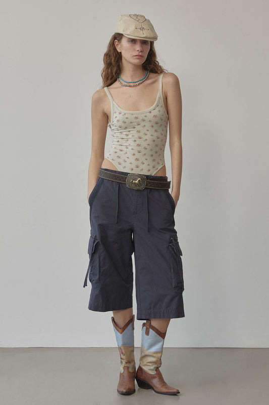Bermuda Utility Pants Navy
