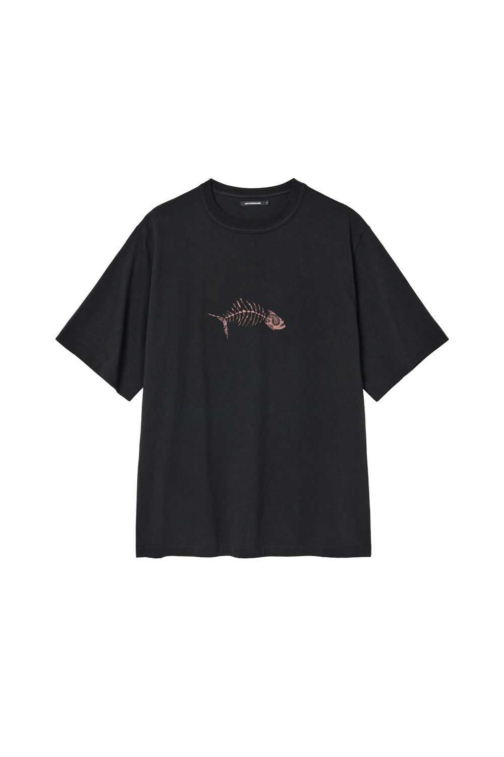 Paisley Bone Fish Tee Black