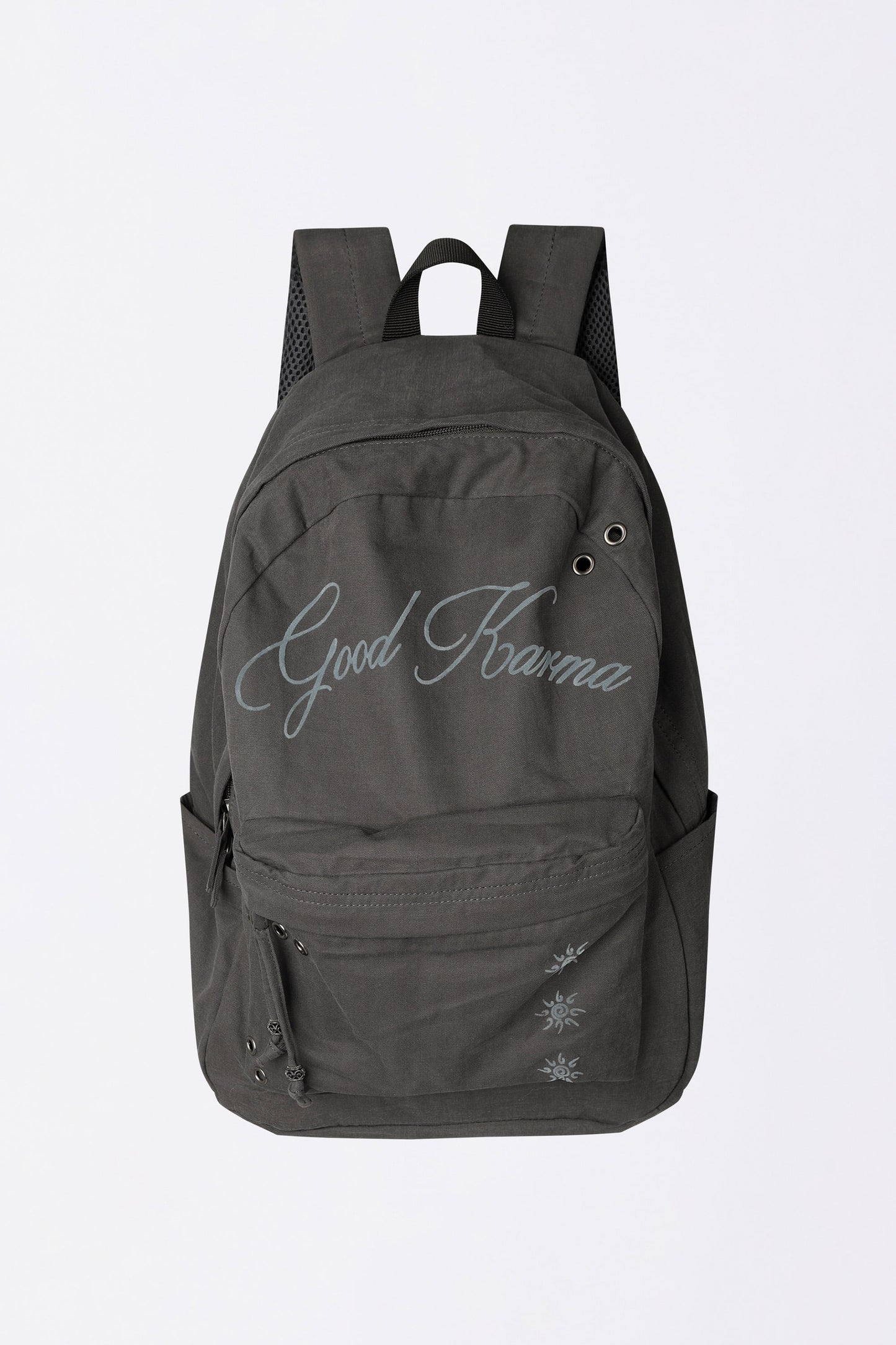 Karma Vintage Backpack Charcoal