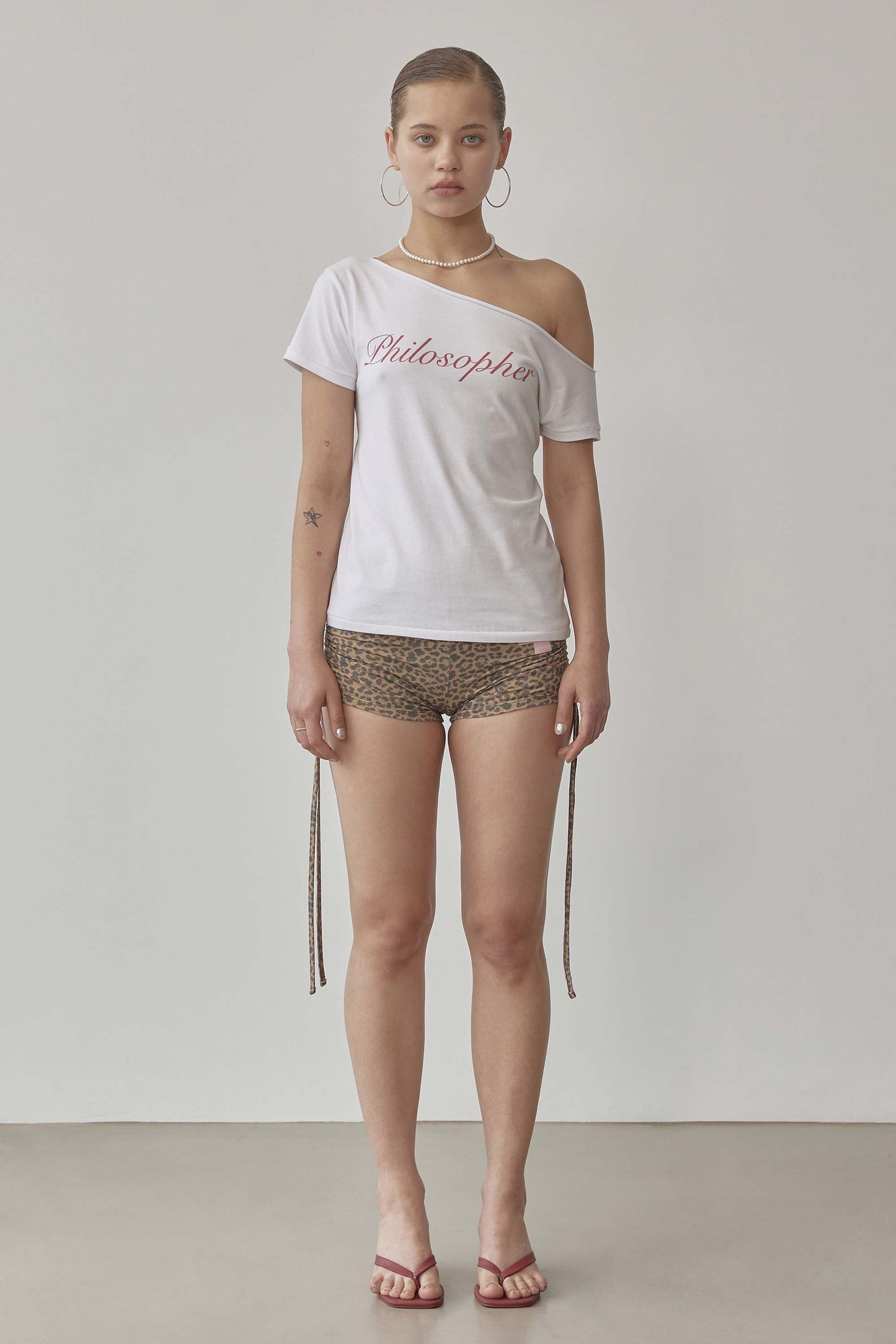 Hook Me Up Layered Tee White