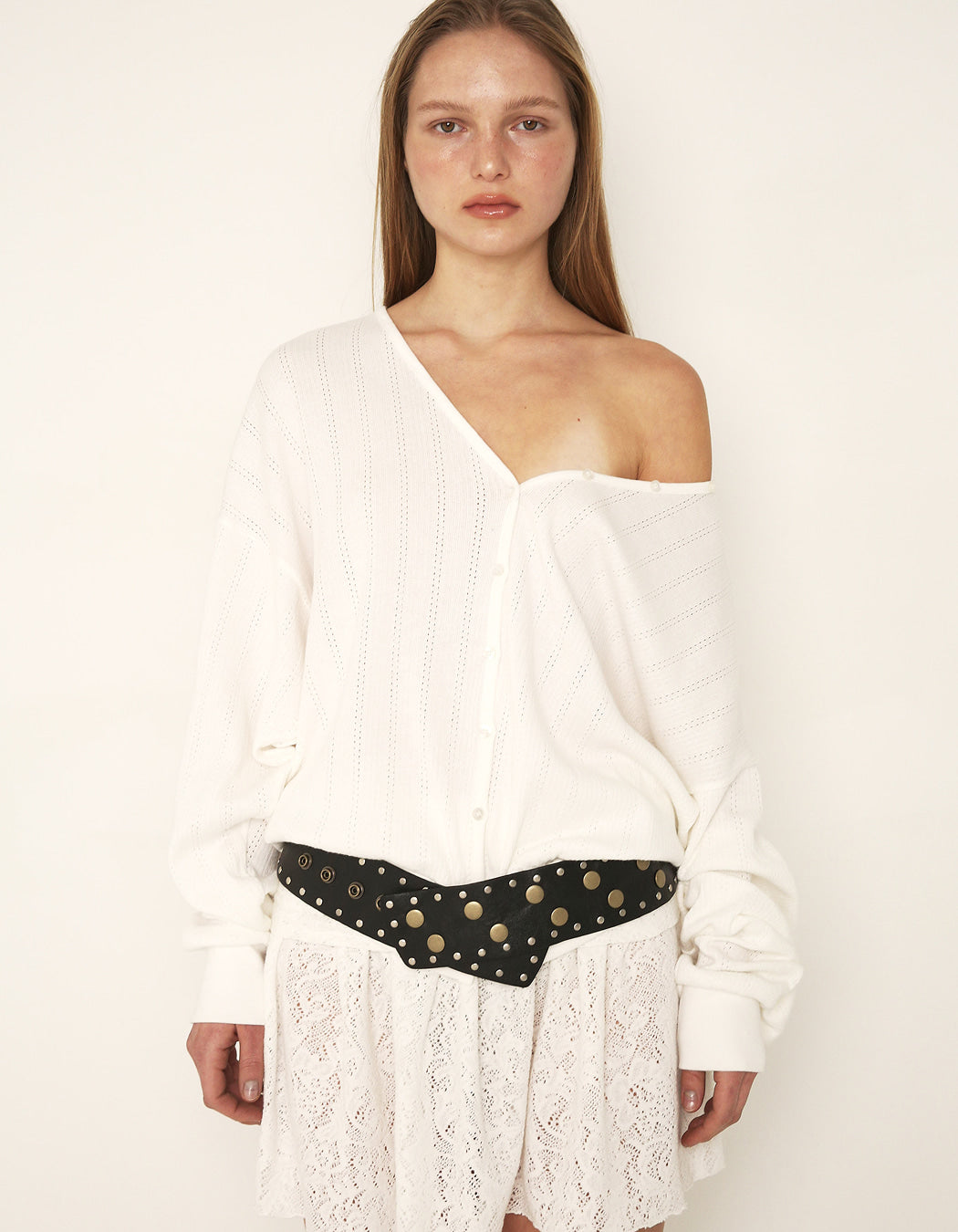 MULTI-STUDDED BELT / 3 COLOR
