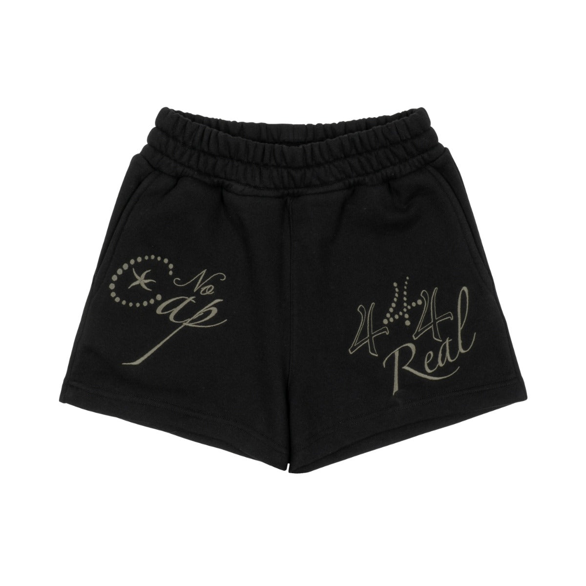 (w) TCM cap short sweat pants (black)