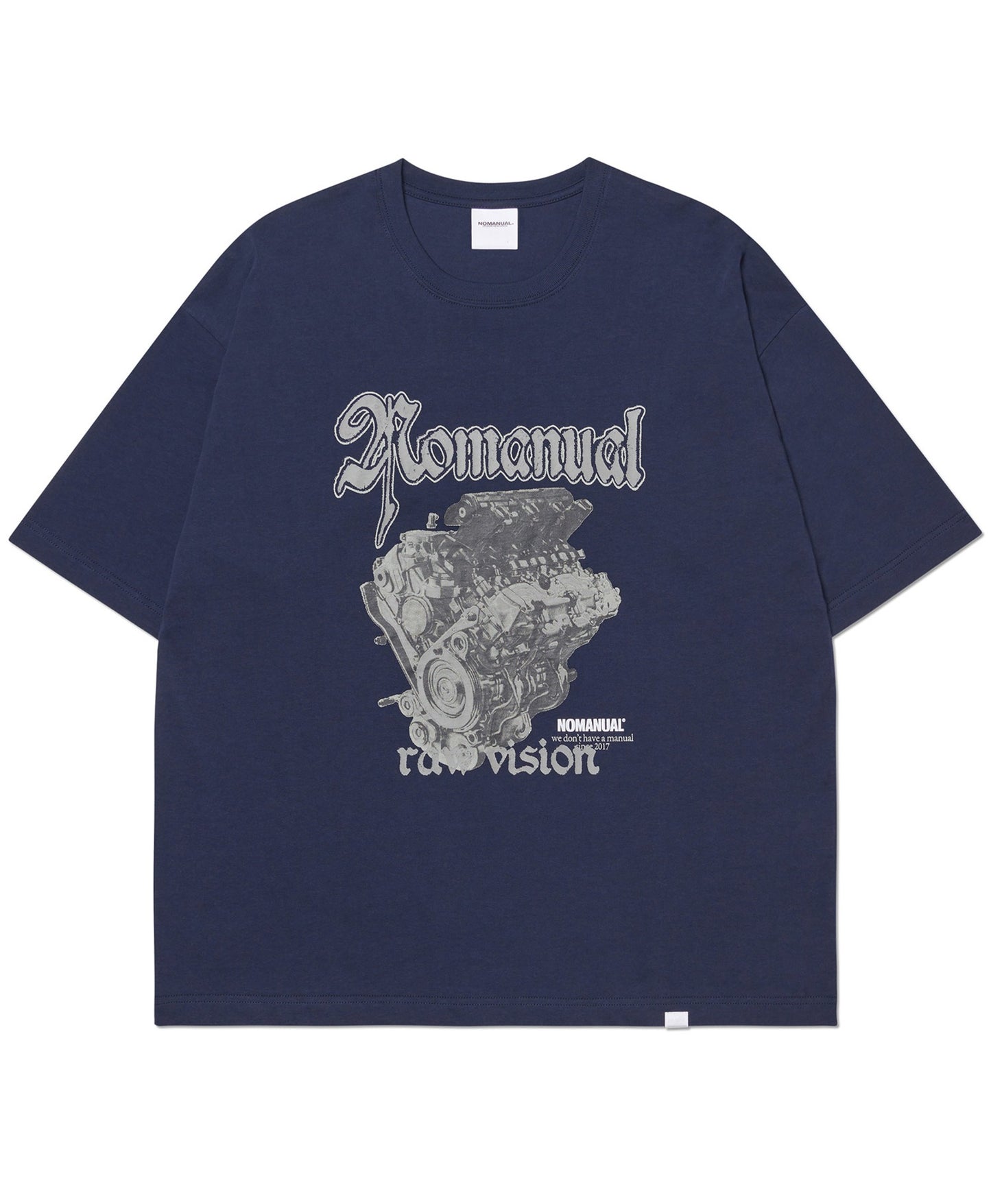 NM ENGINE T-SHIRT - DARK NAVY
