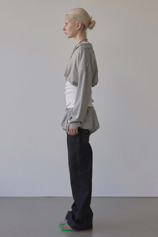 Good Girl Sweatshirt Melange Gray