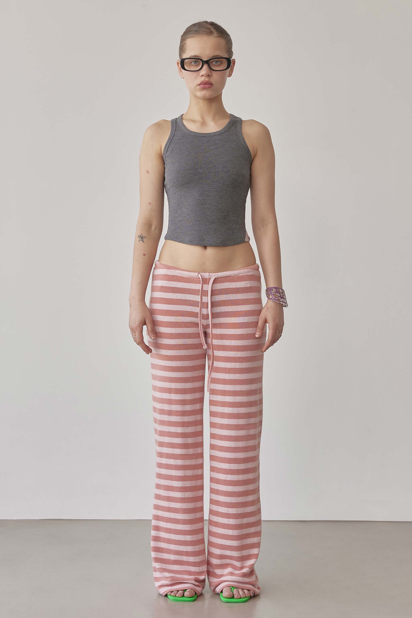 Couch Potato Fuzzy Pants Strawberry