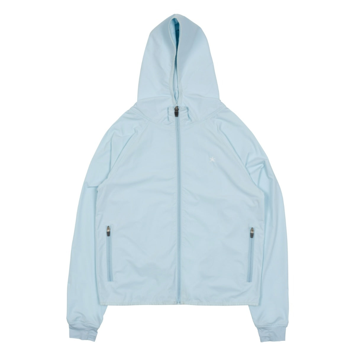 TCM starfish light hooded zip-up (sky blue)