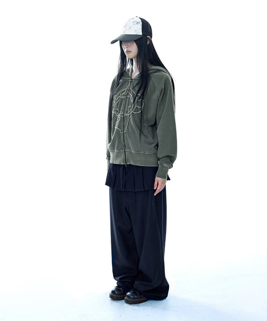 TINY WHIRL MESH CAP CHARCOAL