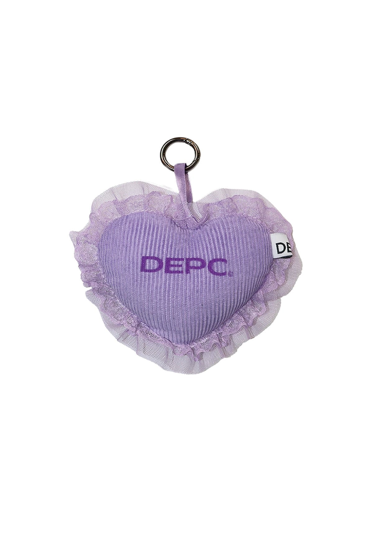 HEART KEYRING - PURPLE