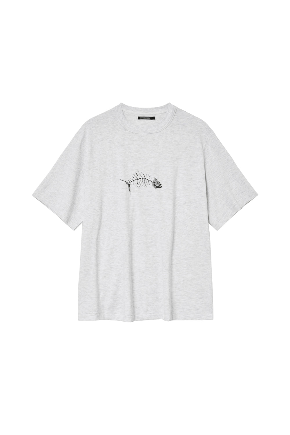 Paisley Bone Fish Tee 1% M.Grey