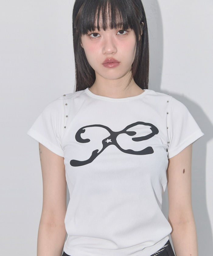 ETERNAL STUD TEE (WHITE)