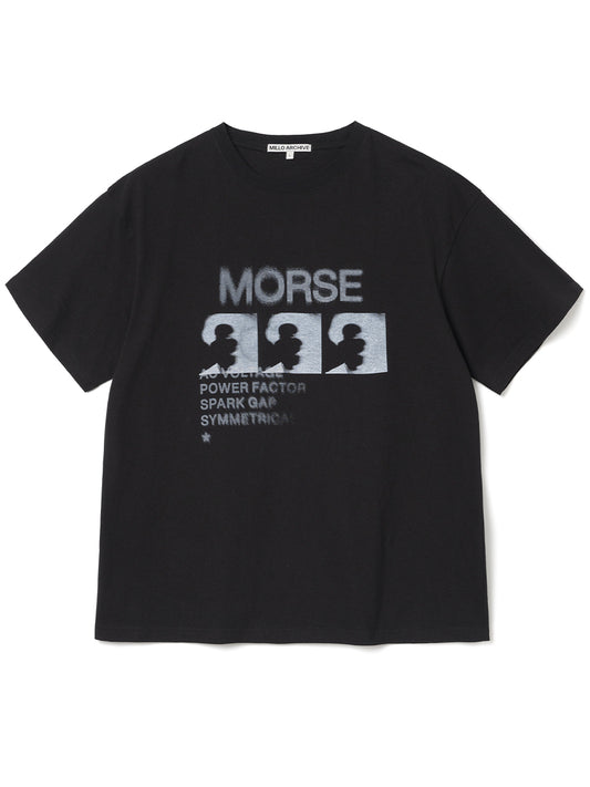 Regular Faded T-Shirts [Black]