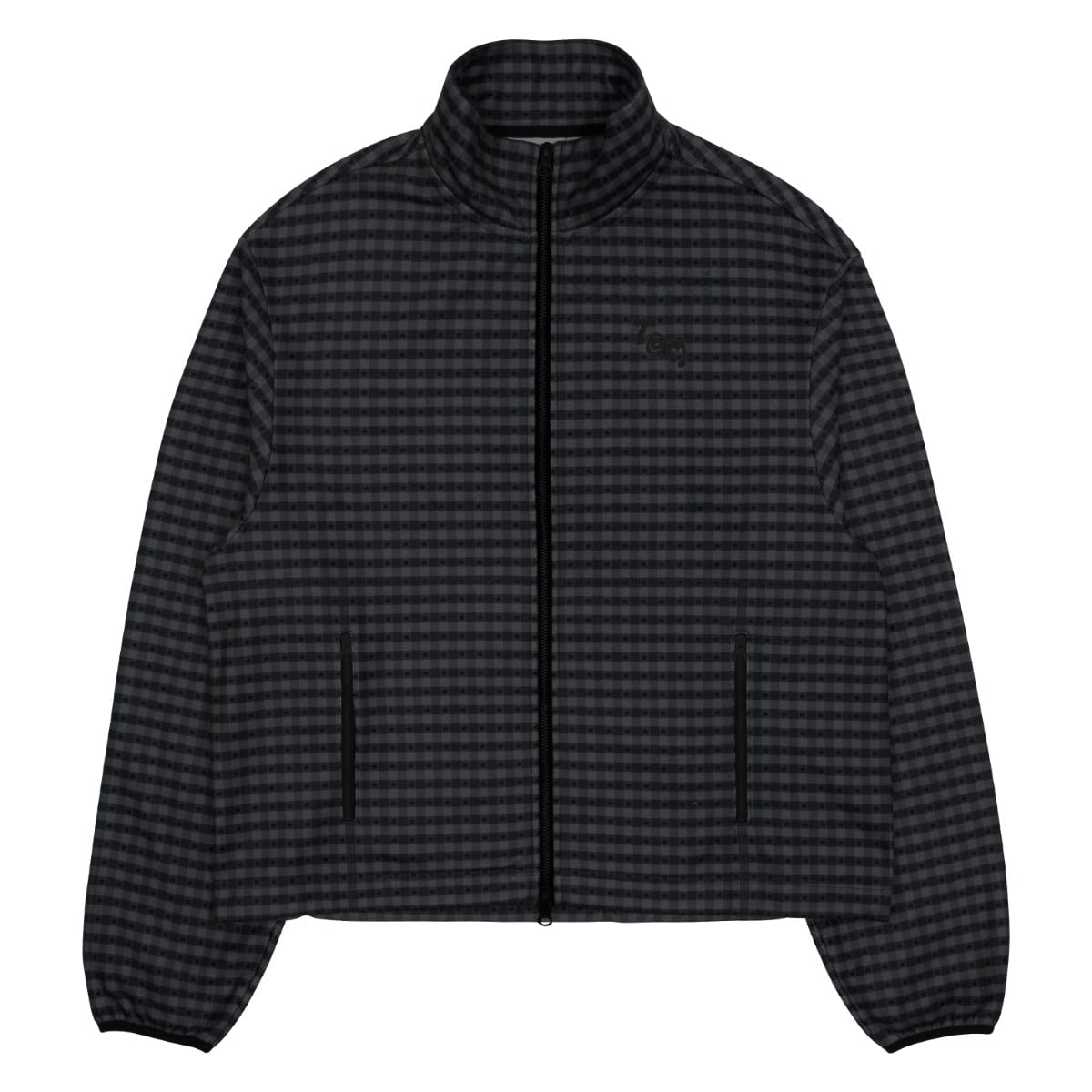 TCM starfish mini check fleece (black)