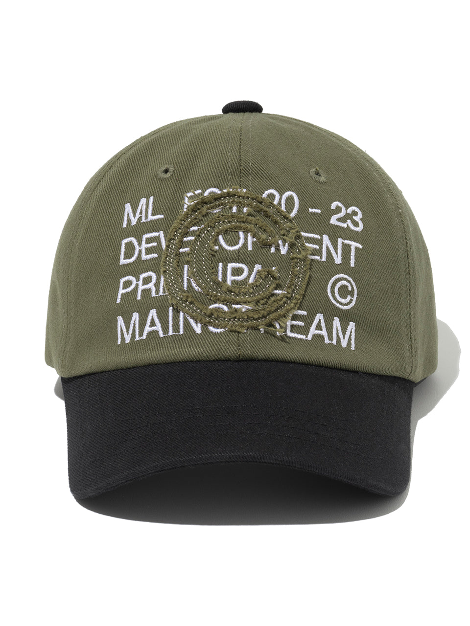 Core Half Ball Cap [Khaki Black]