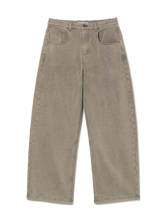 Reflect Curved Sweat Pants [Cement Beige]