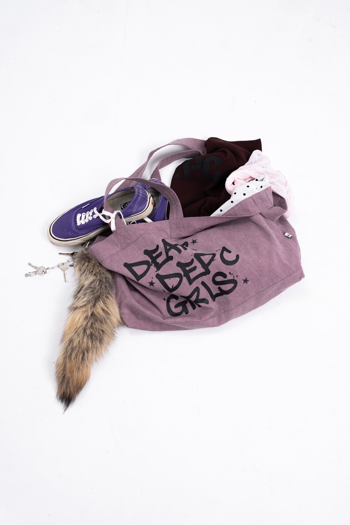 DEPC LOGO CROSS BAG (PINK)