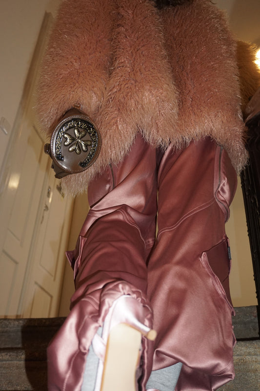 Saddle Bucket Bag Brown