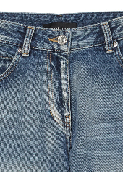 SLIM BOOTS CUT DENIM PANTS / 2 Color