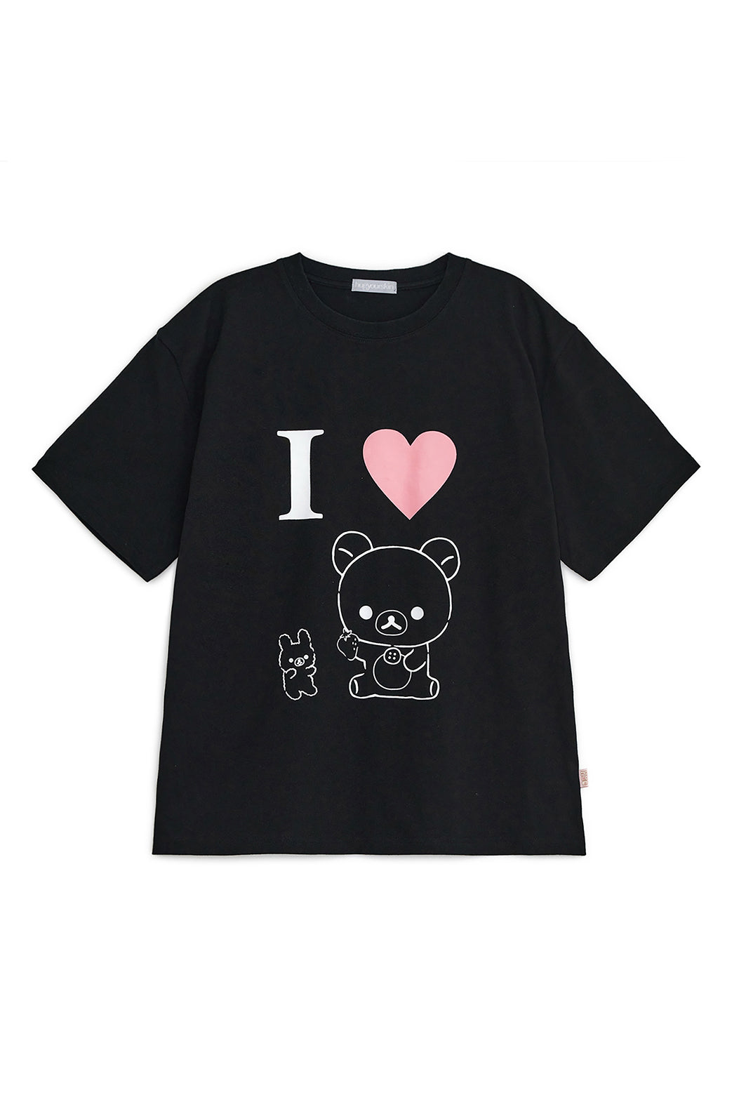 Tシャツ・カットソー HUG YOUR SKIN Relax stripe Korilakkuma tee 5BJH1492 hugyourskin – Tott