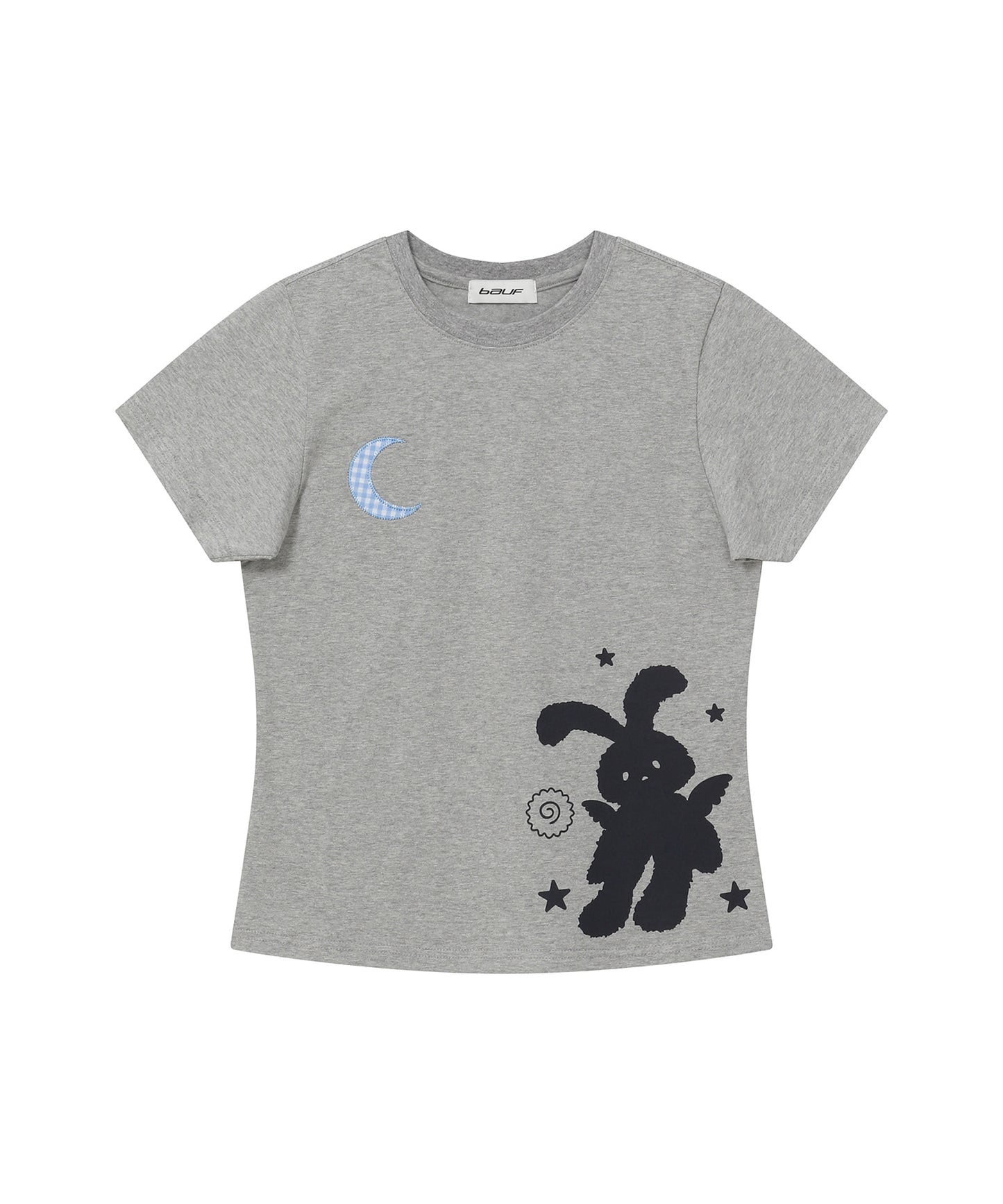 Moon Levit Slim Fit T-shirt [Gray]