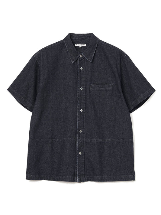 Easy Drop Denim Shirts [Indigo]