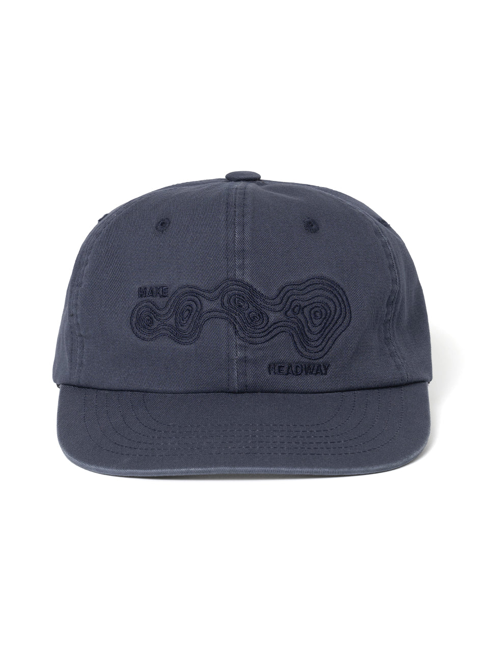 Isoline Flat Cap [Deep Navy]
