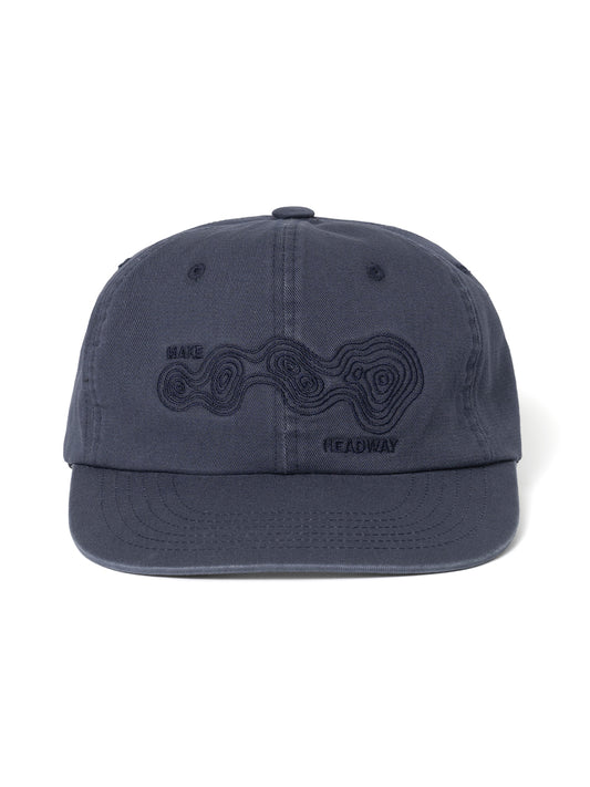Isoline Flat Cap [Deep Navy]