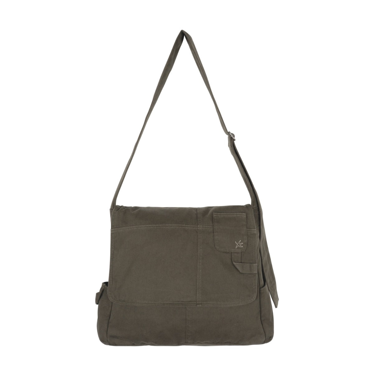 TCM washed vintage pocket cross bag (brown)