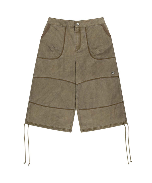 ZIGZAG PANTS BROWN