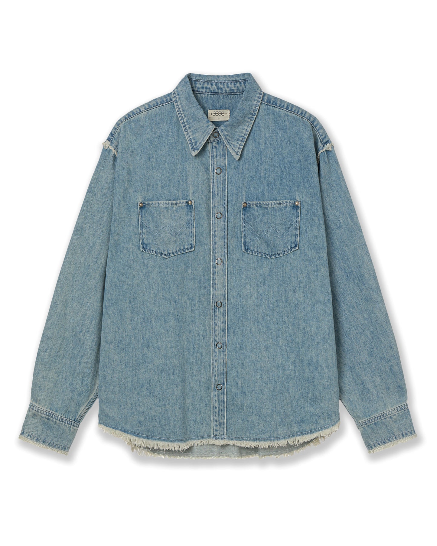 WESTERN DENIM SHIRTS [LIGHT BLUE]