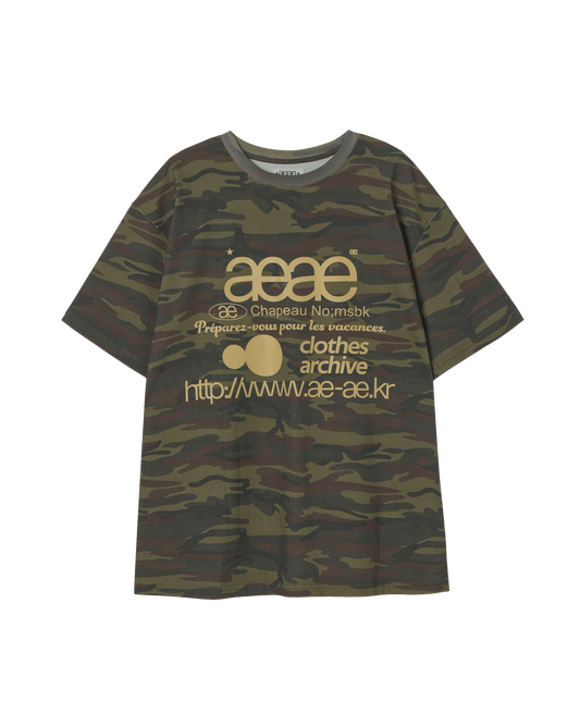 WEB LOGO T-SHIRTS [CAMO]