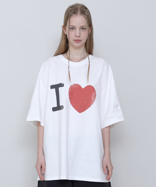 I LOVE TEE [WHITE]