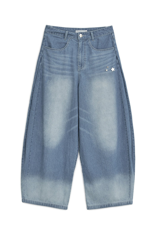 Korilakkuma washed jean (Light)