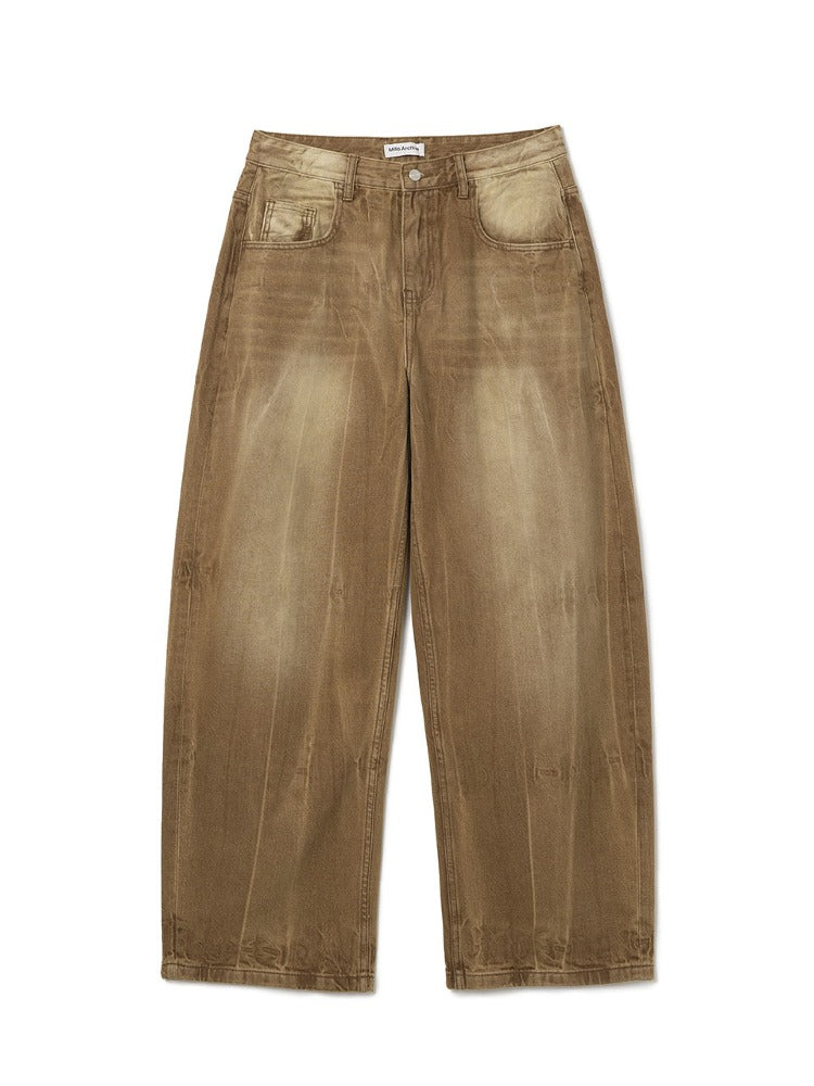 Reflect Curved Pants [Washed Orange]