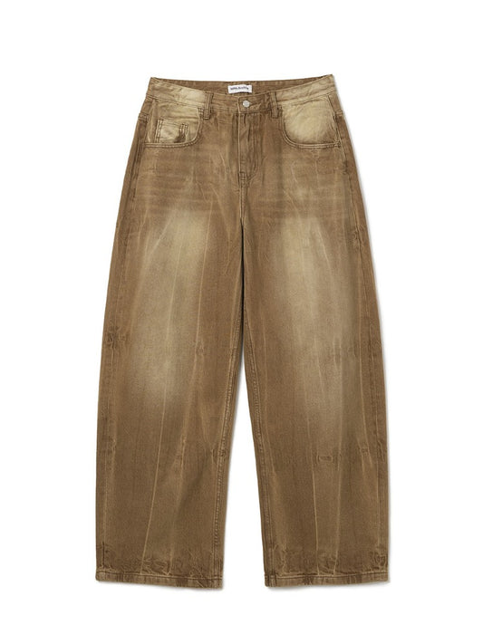 Reflect Curved Pants [Washed Orange]