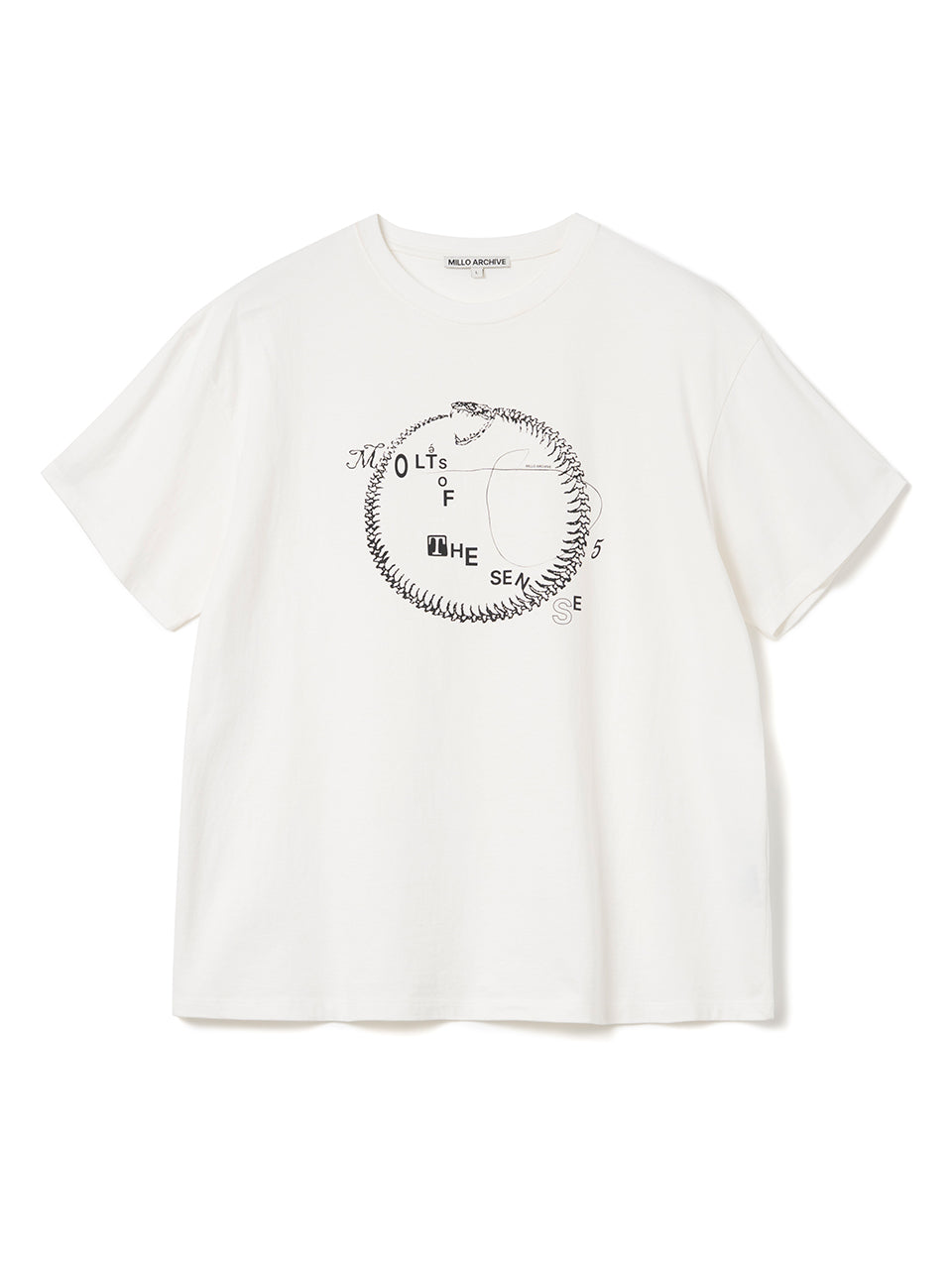 Molts Of The Sense T-Shirts [White]