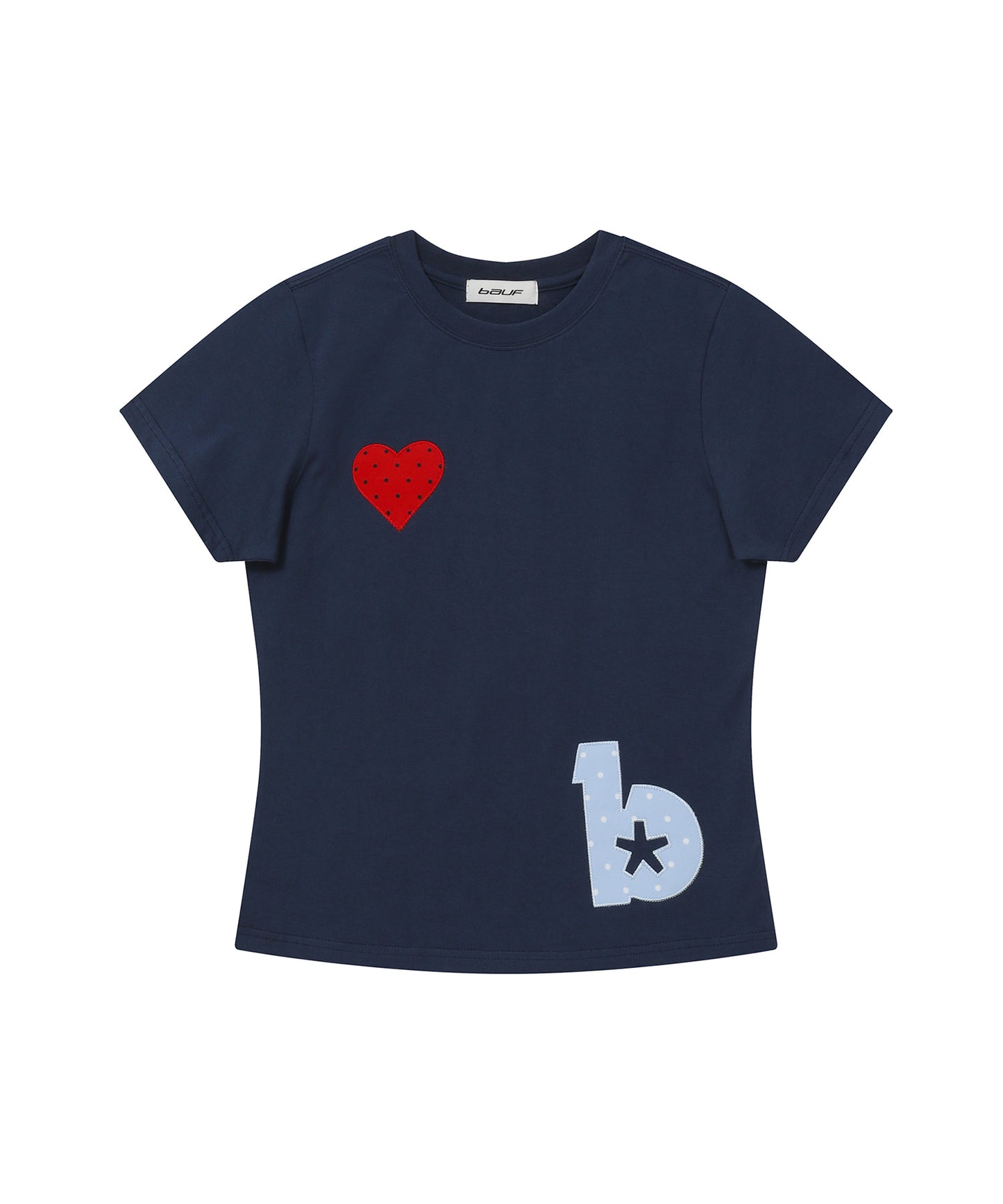Angel Wing Slim Fit T-shirt [Navy]