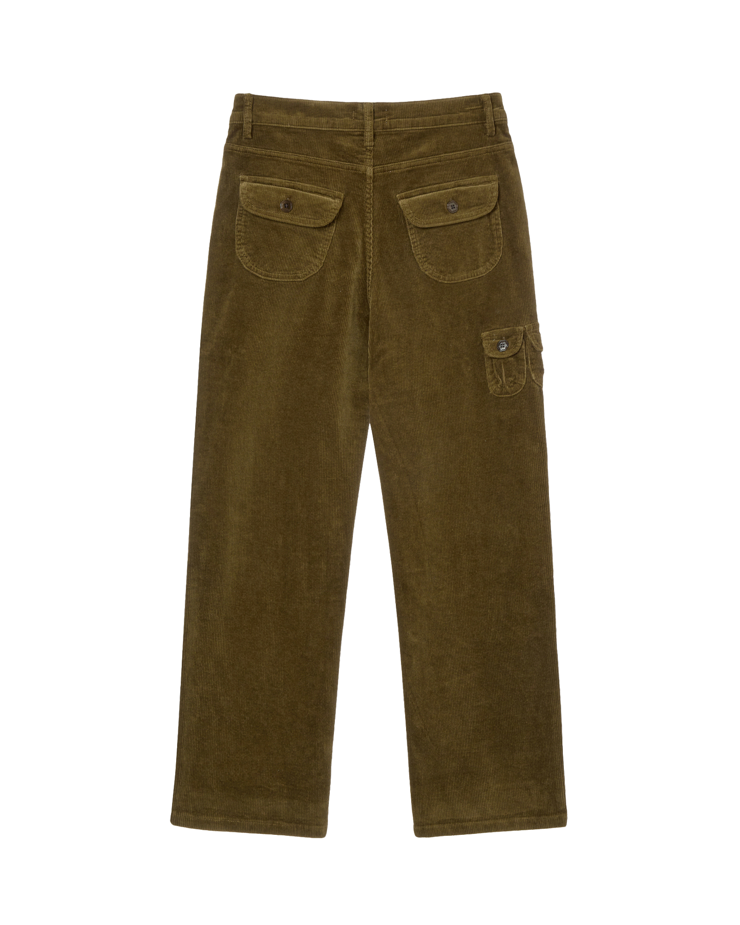ROUND POCKET CORDUROY PANTS [KHAKI]