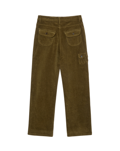 ROUND POCKET CORDUROY PANTS [KHAKI]