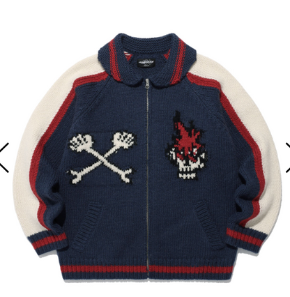 SKULL COWICHAN SWEATER / 2 Color