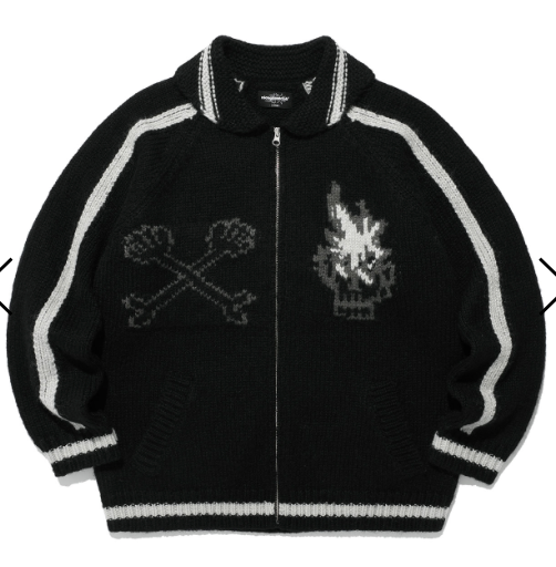 SKULL COWICHAN SWEATER / 2 Color