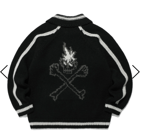 SKULL COWICHAN SWEATER / 2 Color