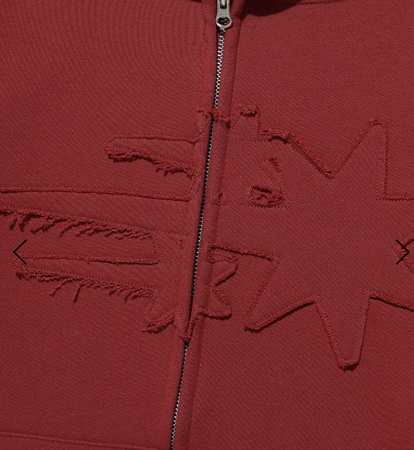 3STAR LOGO ZIP HOODIE / 5 Color