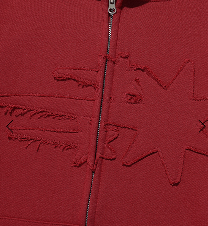 3STAR LOGO ZIP HOODIE / 5 Color