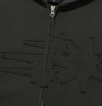 3STAR LOGO ZIP HOODIE / 5 Color